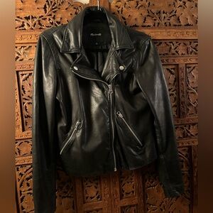 Madewell Black Leather Jacket